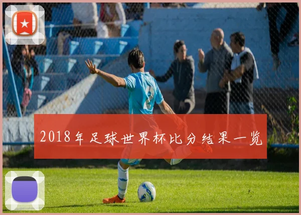 2018年足球世界杯比分结果一览